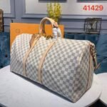 Louis Vuitton Damier Azur Keepall Bandouliere 55 N41429 - Image 3