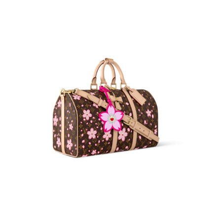 LOUIS VUITTON MURAKAMI LV X TM KEEPALL BANDOULI�RE 45 M13752 (45*27*20cm)