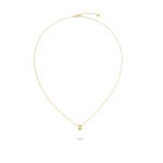 CHANEL COCO CRUSH NECKLACEQUILTED MOTIF, 18K YELLOW GOLD J12305