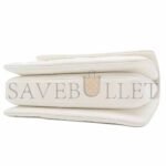 CHANEL 2WAY BAG TOP HANDLE FLAP BAG LAMBSKIN WHITE AS4654 (25*16*9cm) - Image 3