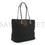 PRADA NYLON TESSUTO IMPUNTU QUILTED SHOULDER BAG BLACK (30*25*14cm) - Image 2