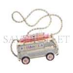 CHANEL MINI VAN MINAUDIERE SHOULDER BAG AS4590 (16*9*9cm) - Image 3