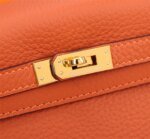 HermèsKelly Togo Calf Gold hardware Orange size: 25Cm/ 28Cm - Image 2