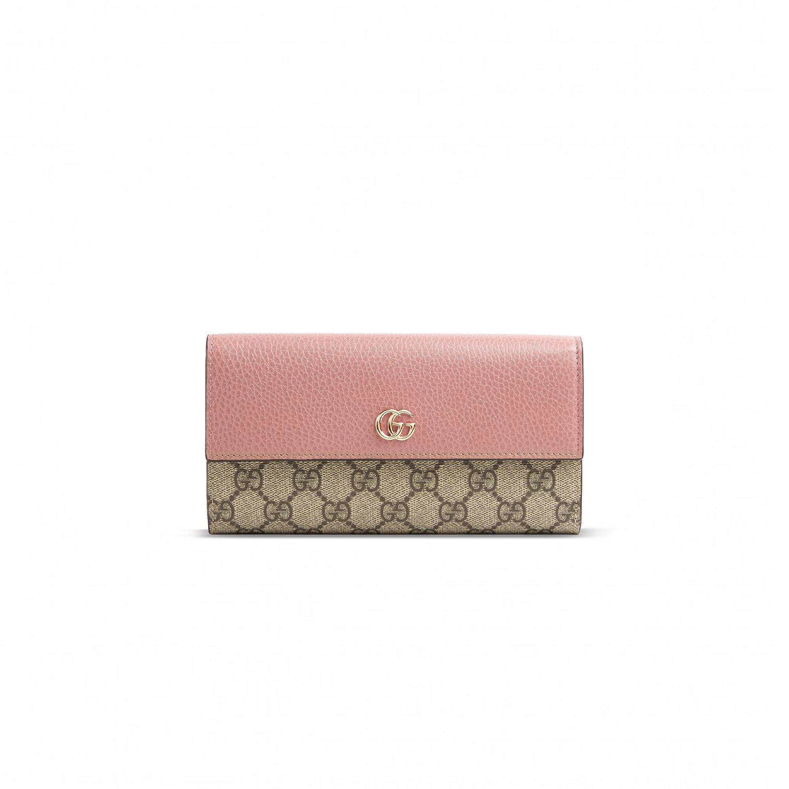 f981adfb87956acb3c348eb1d7f5605fc9d43d61 GUCCI GG MARMONT BI-COLOR CONTINENTAL WALLET�456116 (10*19*3.5cm) - Image 1