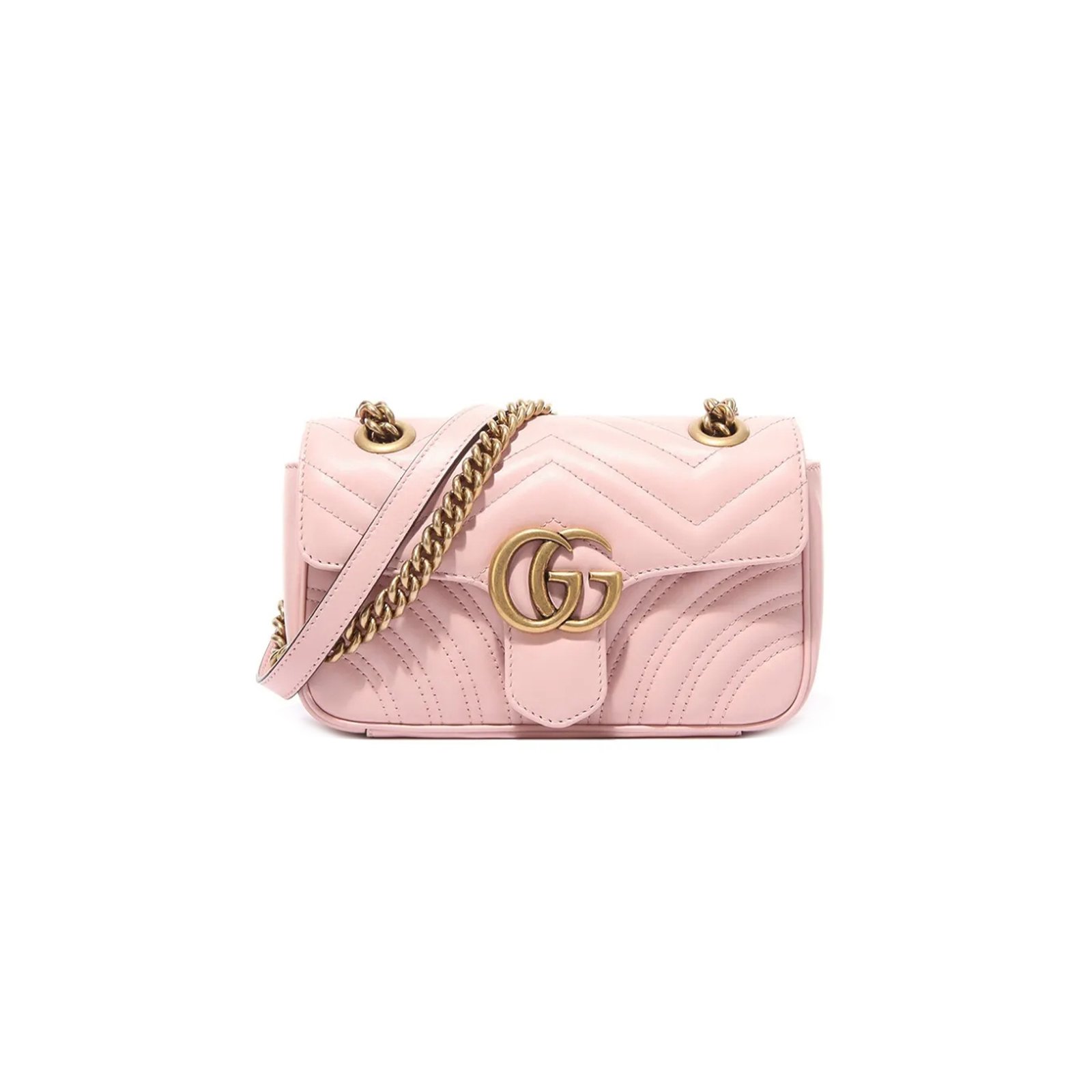 fa29d62560001ec2fd9732fbb5995d59d3091c7d GUCCI GG MARMONT SMALL SHOULDER BAG 446744DTDIT5909 (22*13*6cm) - Image 1