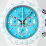 ROLEX DAYTONA BLUE AND WHITE CERAMIC WATCH N4130 - Image 3