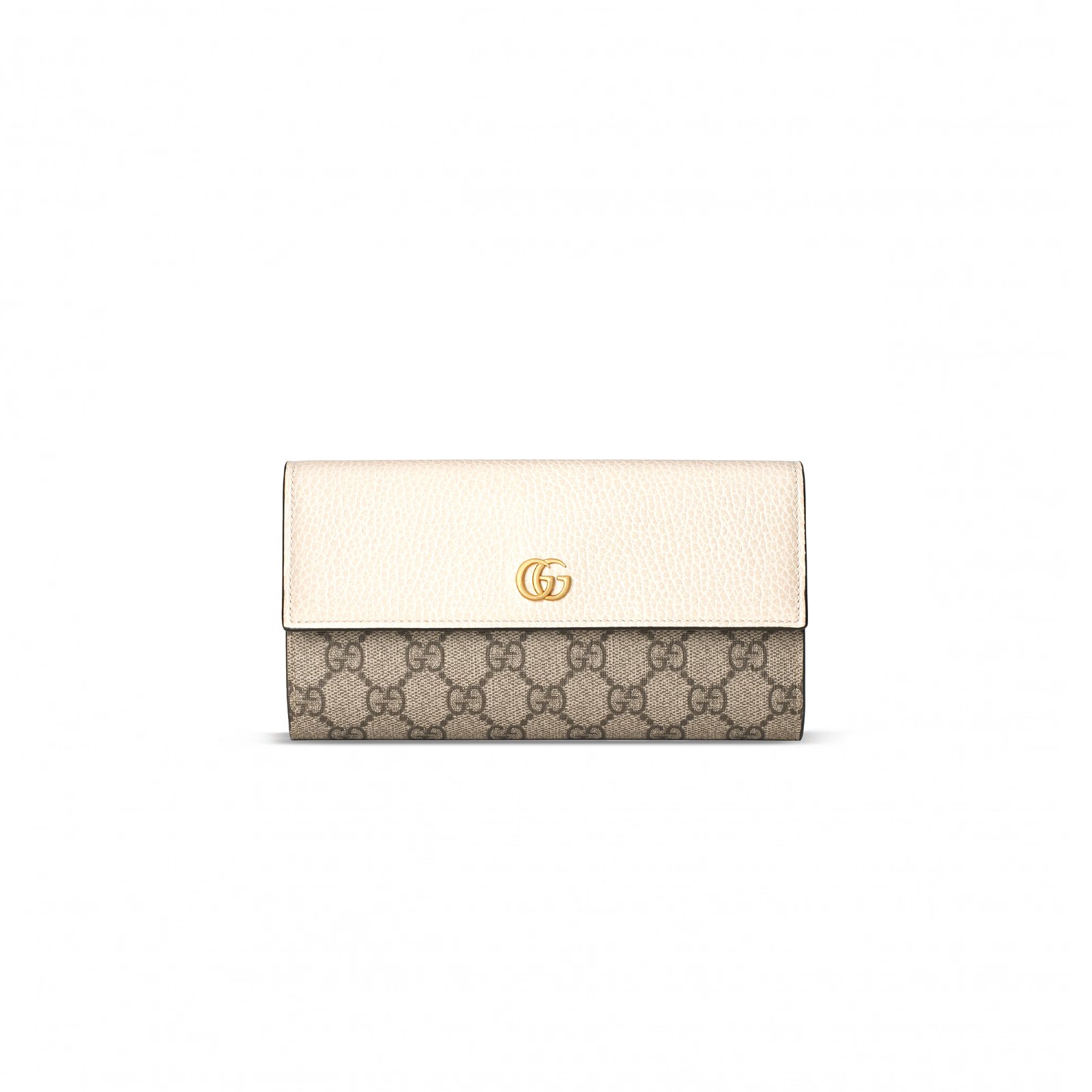 fc2f00cb59b6610bf12fbf4c1604842d049e535b GUCCI GG MARMONT BI-COLOR CONTINENTAL WALLET�45611617WAG9096 (10*19*3.5cm) - Image 1
