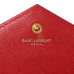 YSL CASSANDRE MATELASS� CHAIN WALLET IN GRAIN DE POUDRE EMBOSSED LEATHER 377828955120 (22.5*14*4cm) - Image 5