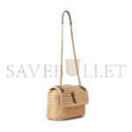 YSL NIKI RAFFIA SHOULDER BAG IN BEIGE 098096618922 (22*16.5*12cm) - Image 2