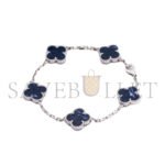 VAN CLEEF ARPELS VINTAGE ALHAMBRA BRACELET, 5 MOTIFS VCARP7S400 - Image 2