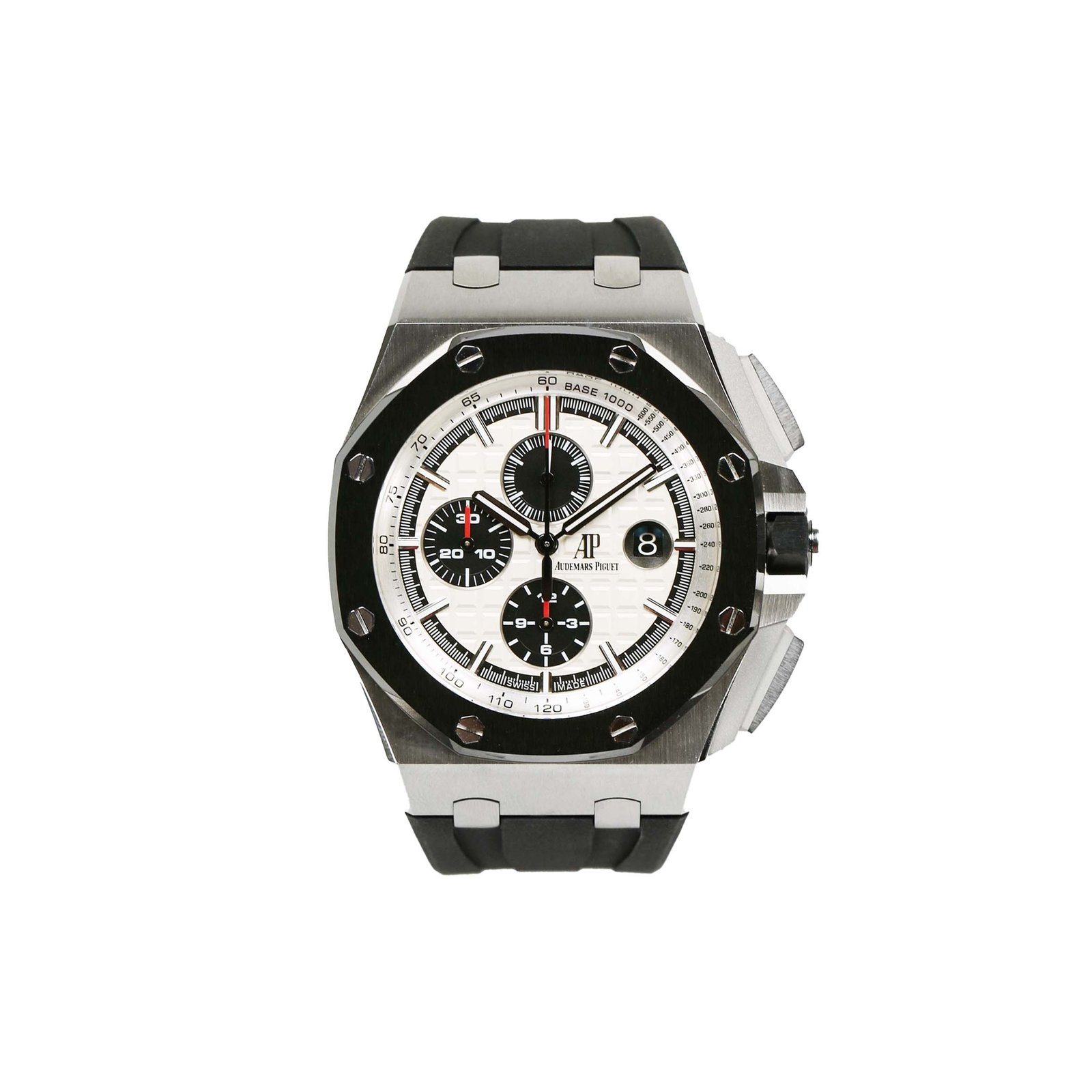 fe4467bf5d17d04fd8a66de71f8e3ab90a4e4169 AUDEMARS PIGUET ROYAL OAK OFFSHORE CHRONOGRAPH WATCH 26400SO.OO.A002CA.01 - Image 1