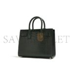 YSL BABY SAC DE JOUR CROC EMBOSSED DARK GREEN�392035DND1N3045 (22*18*10.5cm) - Image 2