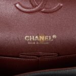 CHANEL SMALL CLASSIC DOUBLE FLAP BAG BLACK CAVIAR GOLD HARDWARE (23*15*6cm) - Image 2