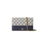 GUCCI GG MARMONT BI-COLOR WALLET ON CHAIN 49798517WAG4041 (20*12.5*4cm)